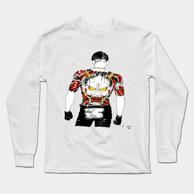 Goro Majima Long Sleeve T-Shirt by tristan.r.rosenkreutz